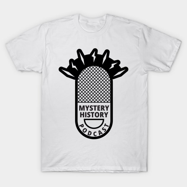 MHP Microphone T-Shirt by Mystery History Podcast